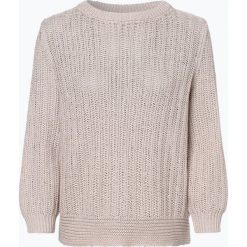 Opus - Sweter damski – Pollina, beżowy. Brązowe swetry damskie Opus, bez wzorów, z bawełny, bez rękawów, bez kaptura. Za 329,95 zł.