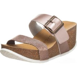 Buty damskie: Klapki w kolorze jasnoróżowym