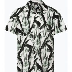 BOSS Casual - Koszula męska – Rhythm, zielony. Zielone koszule męskie marki BOSS Casual, m, z nadrukiem, eleganckie, bez kołnierzyka, bez rękawów. Za 475,95 zł.