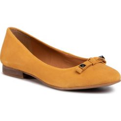 Baleriny LASOCKI - RST-035-01 Yellow. Pomarańczowe baleriny damskie Lasocki, bez wzorów, ze skóry, klasyczne, bez obcasa, na płaskiej podeszwie. Za 149,99 zł.
