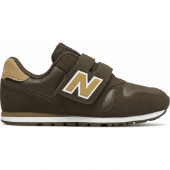 New Balance KA373S3Y. Brązowe buciki niemowlęce chłopięce marki New Balance, z materiału. W wyprzedaży za 149,99 zł.