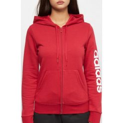 Bluza damska z kapturem adidas białe. Białe bluzy damskie Adidas, s, bez wzorów, z bawełny, bez rękawów, z kapturem. Za 199,90 zł.