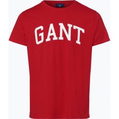 T-shirty męskie: Gant – T-shirt męski, czerwony