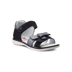 LASOCKI KIDS CI12-2850-08. Niebieskie sandały dziewczęce Lasocki Kids, ze skóry, bez zapięcia. Za 89,99 zł.