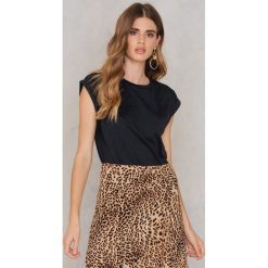 T-shirty damskie: Rut&Circle T-shirt Jinni roll-up – Black