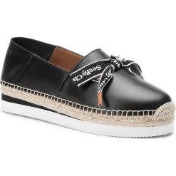 Espadryle SEE BY CHLOÉ - SB33122A Nero 999. Czarne espadryle damskie See by Chloé, bez wzorów, ze skóry, bez obcasa, na obcasie. W wyprzedaży za 679,00 zł.
