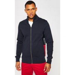 Bluza TOMMY HILFIGER MW0MW13041. Niebieskie bluzy męskie TOMMY HILFIGER, xxl, bez wzorów, z bawełny, bez kołnierzyka, bez rękawów, bez kaptura. Za 599,00 zł.