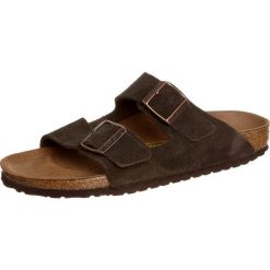Birkenstock ARIZONA Klapki mocca. Brązowe crocsy damskie marki Birkenstock, z materiału. Za 349,00 zł.