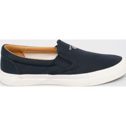 Gant - Tenisówki Hero. Niebieskie trampki męskie GANT, bez wzorów, ze skóry, bez zapięcia. Za 349,90 zł.