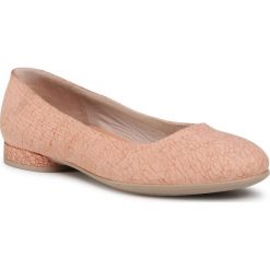 Baleriny ECCO - Anine 20800351430 Muted Clay Rosato. Różowe baleriny damskie ecco, bez wzorów, ze skóry, klasyczne, bez obcasa. Za 399,00 zł.