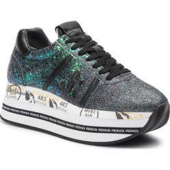 Sneakersy PREMIATA - Beth 4036 Green/Grey. Szare półbuty damskie Premiata, ze skóry. Za 899,00 zł.