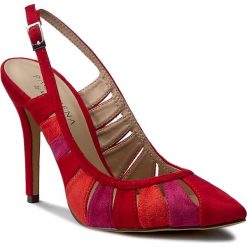 Rzymianki damskie: Sandały MENBUR – PACOMENA 07303 Rojo/Red 0007