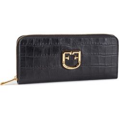 Duży Portfel Damski FURLA - Belvedere 1008425 P PBK2 KO0 Onyx. Czarne portfele damskie marki Furla, bez wzorów, ze skóry. Za 805,00 zł.