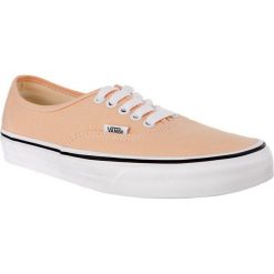 Łososiowe Ponadczasowe Vansy AUTHENTIC U5Y. Różowe trampki i tenisówki damskie Molly.pl, bez wzorów, z gumy, bez zapięcia. Za 279,00 zł.