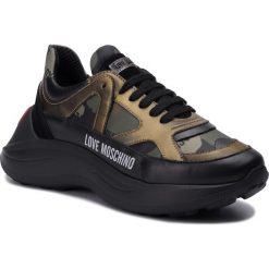 Sneakersy LOVE MOSCHINO - JA15306G18IU385A Ny Camo.Mix Milit. Półbuty damskie Love Moschino. Za 999,00 zł.