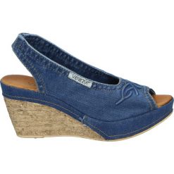 Rzymianki damskie: Sandały - 1040-B6 JEANS