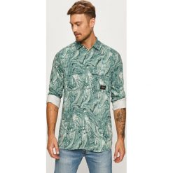 Scotch & Soda - Koszula. Zielone koszule męskie Scotch & Soda, s, bez wzorów, z wiskozy, klasyczne, z klasycznym kołnierzykiem, z długim rękawem. Za 429,90 zł.