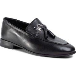 Lordsy JOOP! - Filippa 4140004948 Black 900. Czarne półbuty damskie JOOP!, bez wzorów, ze skóry, bez obcasa, na płaskiej podeszwie, bez zapięcia. W wyprzedaży za 559,00 zł.