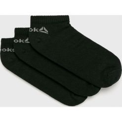 Reebok - Skarpety (3-pack). Czarne skarpetki męskie marki Reebok, z bawełny. Za 24,90 zł.