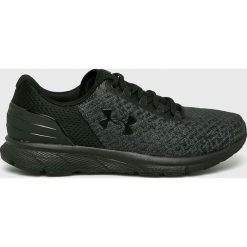 Under Armour - Buty Ua Charged Escape 2. Czarne buty sportowe męskie marki Under Armour, z materiału, do biegania. Za 349,90 zł.
