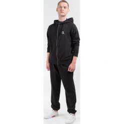 Calvin Klein Bluza męska NM1865E Full Zip Hoodie S czarna. Czarne bluzy męskie Calvin Klein, s, bez wzorów, z kapturem, bez rękawów. Za 239,00 zł.