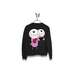 Bluza chojrak tchórzliwy pies Damska. Bluzy damskie Failfake. Za 160,00 zł.