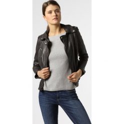 Gipsy - Damska kurtka skórzana – Famos, szary. Szare kurtki damskie Gipsy, m, bez wzorów, bez kaptura. Za 749,95 zł.