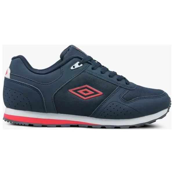 Umbro Follow Ii buty męskie, granatowy, rozmiar 42. Niebieskie buty sportowe męskie Umbro, ze skóry, bez zapięcia. W wyprzedaży za 110,49 zł.