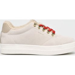 Gant - Buty Aurora. Białe buty sportowe damskie GANT, ze skóry. W wyprzedaży za 219,90 zł.