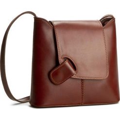 Torebka CREOLE - RBI1050 Ciemny Brąz. Brązowe listonoszki damskie marki Creole, ze skóry. W wyprzedaży za 159,00 zł.