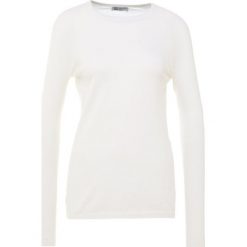 Swetry klasyczne damskie: Johnstons Cashmere SKUBA SKIN RAGLAN Sweter white