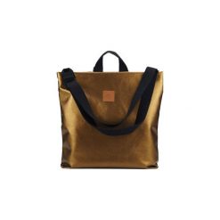 Plecak/torba Mili Urban Jungle L - złota. Żółte torebki damskie sportowe Militu, w paski, klasyczne, bez dodatków. Za 229,00 zł.