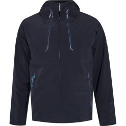 Kurtka narciarska DESCENTE DOMINATOR. Czarne kurtki softshell męskie Descente, bez wzorów, bez kaptura, narciarskie. W wyprzedaży za 2700,00 zł.