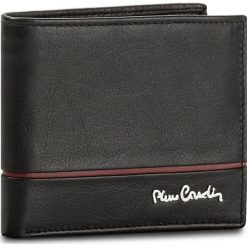 Portfele męskie: Duży Portfel Męski PIERRE CARDIN – TILAK15 8824 Nero/Rosso