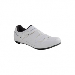 Buty na rower szosowy RP5. Szare buty skate męskie Shimano, na klamry, rowerowe. W wyprzedaży za 349,99 zł.