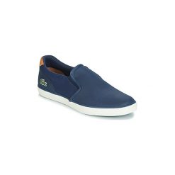 Tenisówki Lacoste JOUER SLIP 119 2. Niebieskie trampki męskie Lacoste, bez wzorów, bez zapięcia. Za 343,20 zł.