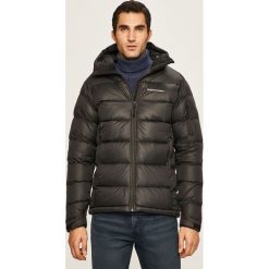 Peak Performance - Kurtka puchowa. Czarne płaszcze męskie Peak Performance, xl, bez wzorów, z tkaniny, krótkie, z kapturem. Za 1699,00 zł.