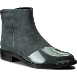 Botki BADURA - 7674-69-M Popiel 1297. Szare botki damskie zamszowe marki Badura. W wyprzedaży za 279,00 zł.