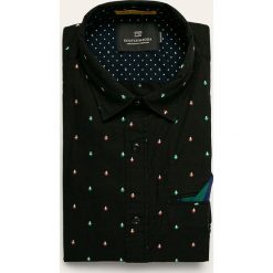 Scotch & Soda - Koszula. Czarne koszule męskie Scotch & Soda, s, bez wzorów, z bawełny, klasyczne, z klasycznym kołnierzykiem, z długim rękawem. W wyprzedaży za 239,90 zł.