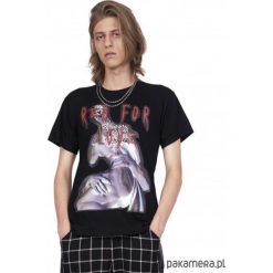 T-shirt Red For Love On. Czerwone t-shirty męskie Pakamera, m, z nadrukiem, z okrągłym kołnierzem, krótkie. Za 176,00 zł.