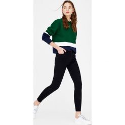 Boyfriendy damskie: Jeansy super skinny fit z wysokim stanem