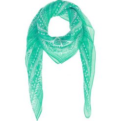 Chusty damskie: Chusta w kolorze turkusowym – 90 x 90 cm