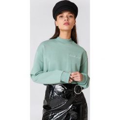 Bluzy rozpinane damskie: NA-KD Urban Bluza Cool Girl - Green
