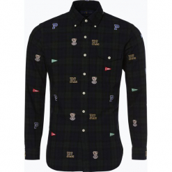 Polo Ralph Lauren - Koszula męska, niebieski. Niebieskie koszule męskie Polo Ralph Lauren, s, z aplikacjami, polo, bez rękawów. Za 499,95 zł.