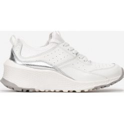 Białe Skórzane Sneakersy Nereeivianna. Białe buty sportowe damskie Renee, ze skóry. Za 169,99 zł.