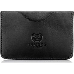 ETUI SKÓRZANE NA KARTY PAOLO PERUZZI. Etui męskie Paolo Peruzzi, ze skóry. Za 49,00 zł.
