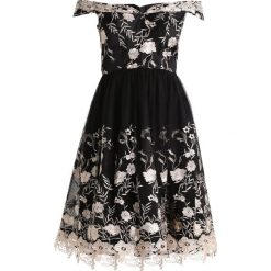 Sukienki hiszpanki: Chi Chi London JANICE Sukienka koktajlowa black/gold
