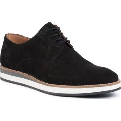 Półbuty GINO ROSSI - MPU475-LENNY-01 Black. Czarne półbuty męskie Gino Rossi, na co dzień, bez wzorów, ze skóry, eleganckie, bez zapięcia. Za 279,99 zł.