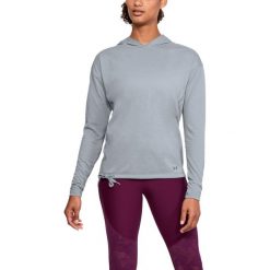 Bluzy sportowe damskie: Under Armour Bluza damska Threadborne Hood szara r. XL (1320799-035)