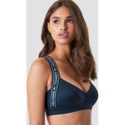 Bielizna: Tommy Hilfiger Biustonosz z mikrofibry - Blue,Navy